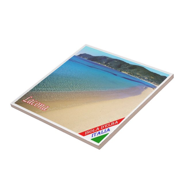 TSC075 LACONA, ELBA Island, Tuscany, Tile (Side)