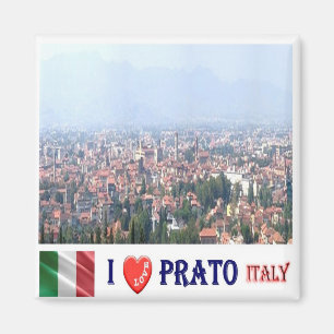 TSC091 PRATO I Love, Tuscany, Fridge Magnet