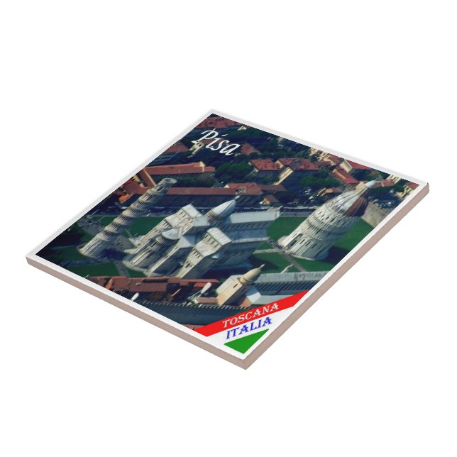 TSC102 PISA, Field of Miracles, Tuscany, Tile (Side)