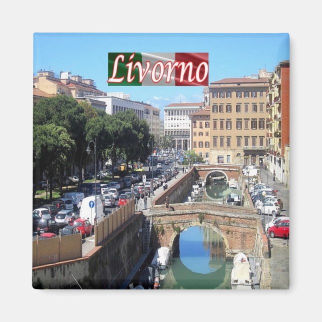 TSC114 LIVORNO, Climb Stones,Tuscany, Fridge Magnet (Front)