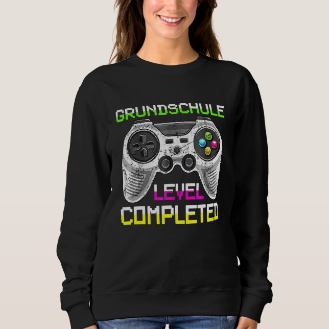 Tschüss Primary School Graduation Level Complete G Sweatshirt (Front)