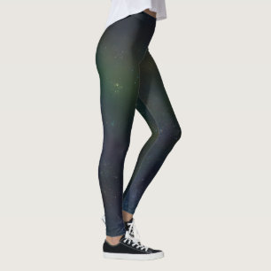 TSDS: Earth Galaxy Background Leggings