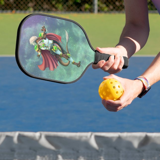 TSDS: Justin Arisdale and Miral Akemi Cover Art  Pickleball Paddle (Insitu)