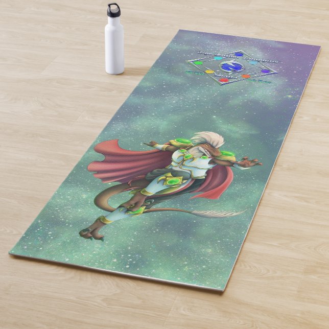 TSDS: Justin Arisdale and Miral Akemi Cover Art    Yoga Mat (In Situ)