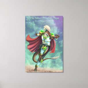 TSDS: Justin Arisdale Cover Art Solo Earth Canvas Print