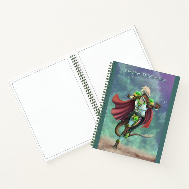 TSDS: Justin Arisdale Cover Art Solo Earth     Notebook (Inside)