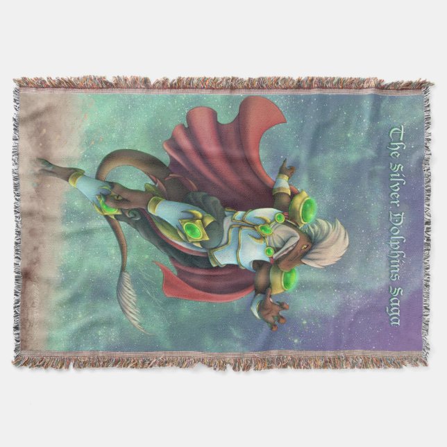TSDS: Justin Arisdale Cover Art Solo Earth      Throw Blanket (Front)