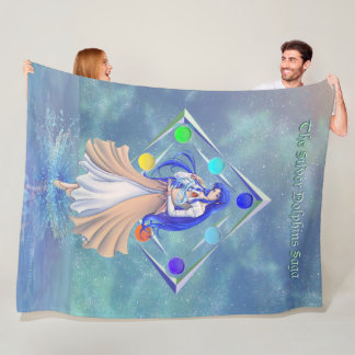 TSDS: Miral Akemi Cover Art Solo Water Fleece Blanket
