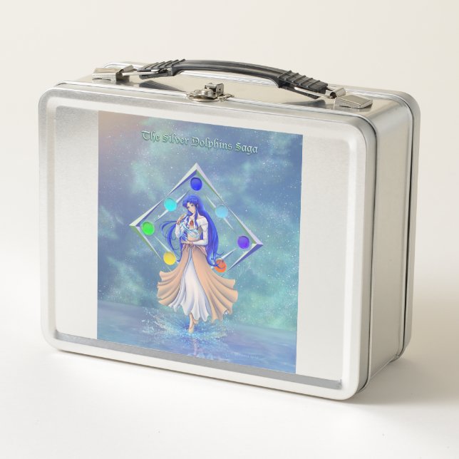 TSDS: Miral Akemi Cover Art Solo Water  Metal Lunch Box (Front)