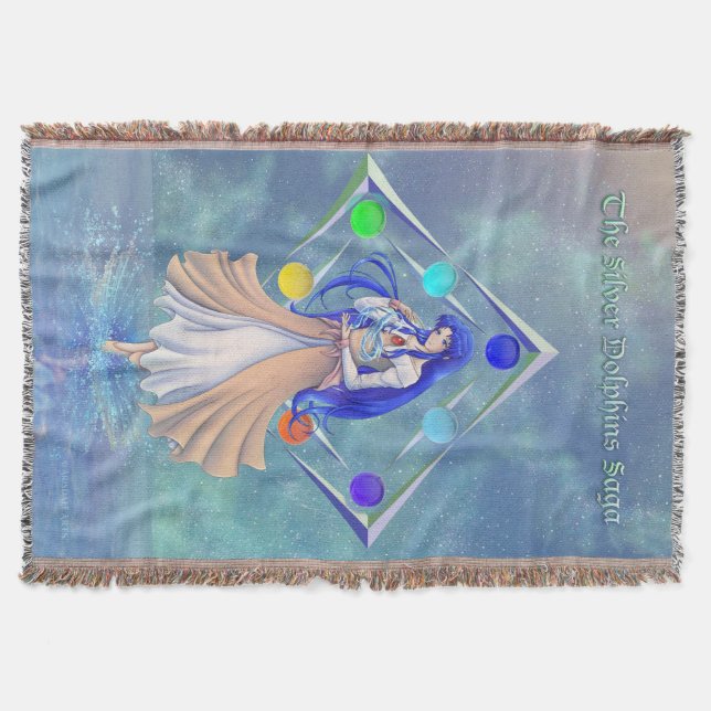 TSDS: Miral Akemi Cover Art Solo Water    Throw Blanket (Front)