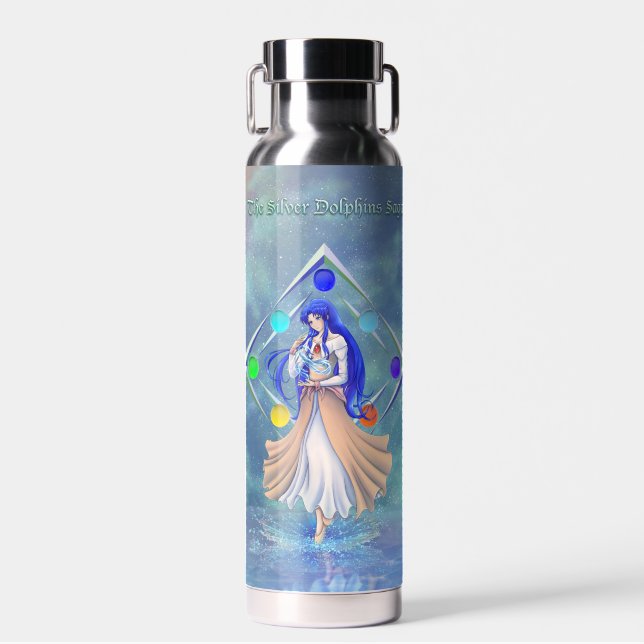 TSDS: Miral Akemi Cover Art Solo Water    Water Bottle (Front)