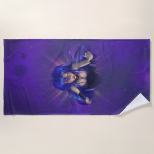 TSDS: Queen Irana Delphi Book Cover Art Beach Towel