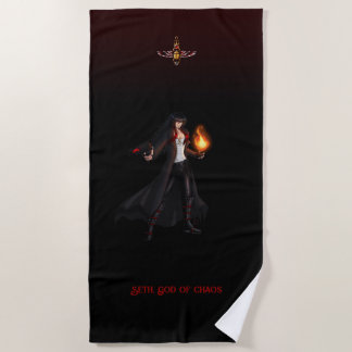 TSDS: Seth, God of Chaos Beach Towel