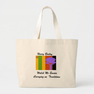 tshirt1, Walsh Mc SwainCarrying on  Traditions,... Large Tote Bag