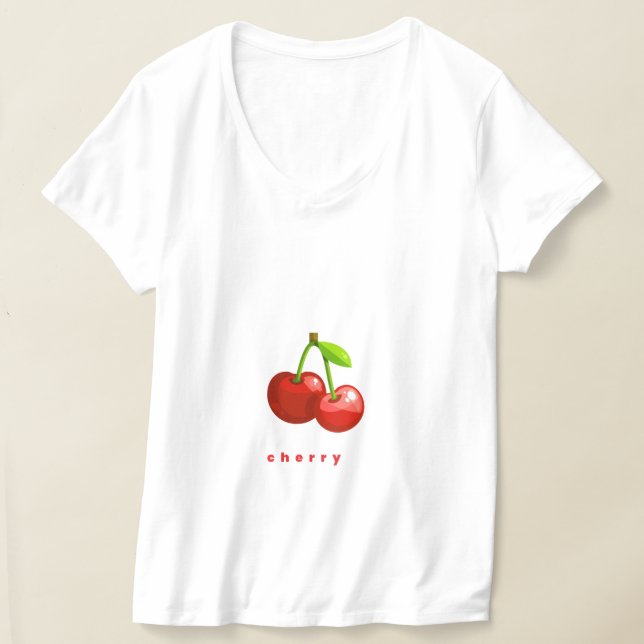 tshirt cherry (Laydown)