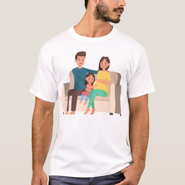 Tshirt for fhamel men fashion  (Front)
