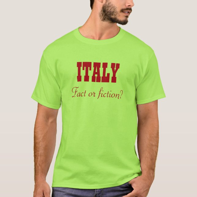 tshirt for italy truthers (Front)
