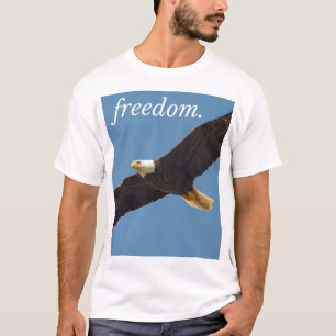 Tshirt for men dream freedom 