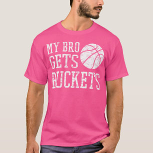Tshirt-Fun Brother  Sister Basketball T-Shirt