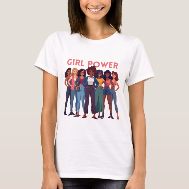 Tshirt Girl Power (Front)