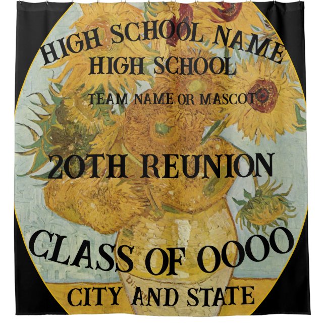 Tshirt Mug Magnet 2024 Napkin Photo Poster Party Shower Curtain (Front)