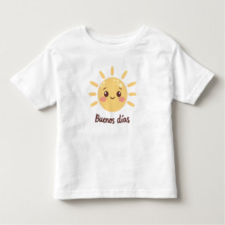 Tshirt niños con sol sonriente 