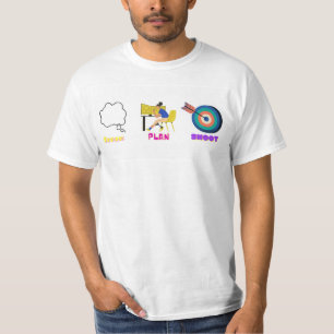 TSHIRT WITH NEVER GIVE UP BACK
