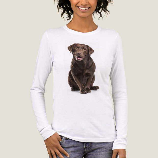 Tshirt women doglamprador. (Front)