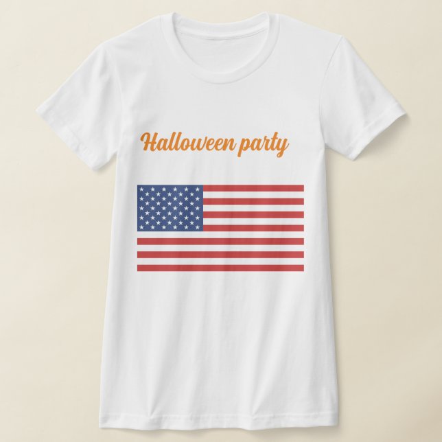 Tshirt women halloween party 2024 (Laydown)
