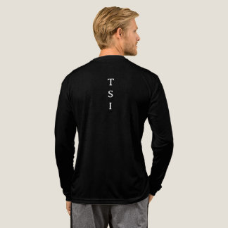 TSI (Taoist Studies Institute) Simple Initials - Tri-Blend Shirt