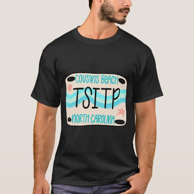 TSITP License Plate T-Shirt (Front)