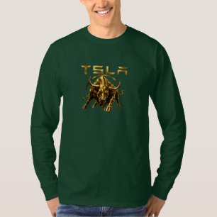 TSLA Stock Investor Bull Market T-Shirt