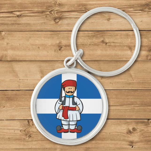 Tsolias Cartoon Key Ring (Creator Uploaded)