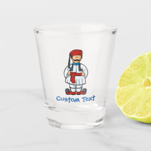 Tsolias Cartoon Shot Glass