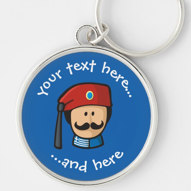 Tsolias Head Key Ring (Front)