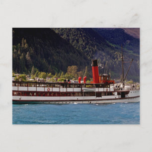 TSS Earnslaw steamship 1912 Postcard