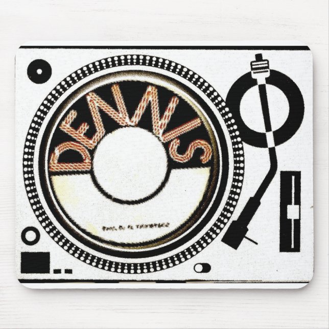 TST / DENNIS TURNTABLE MERCHANDISE MOUSE PAD (Front)