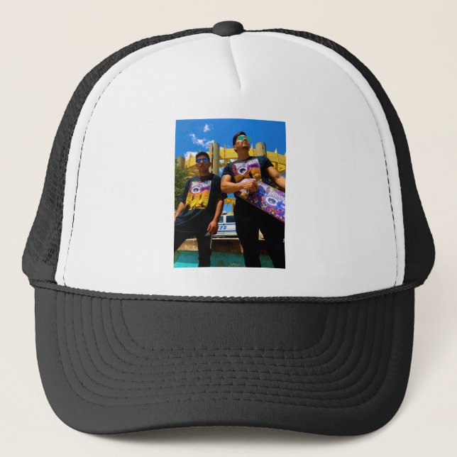 TST SKATEBOARDS MERCH TRUCKER HAT (Front)