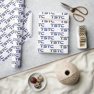 TSTC Block Logo Wrapping Paper