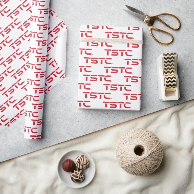 TSTC Block Logo Wrapping Paper (Crafts)