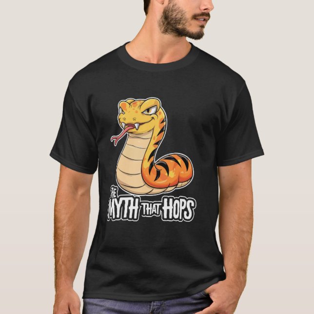 Tsuchinoko Cryptid Monster Folklore Cryptozoology T-Shirt (Front)