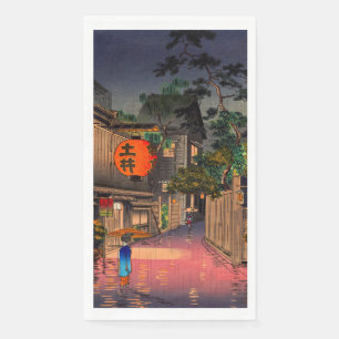 Tsuchiya Koitsu - Evening at Ushigome Napkin