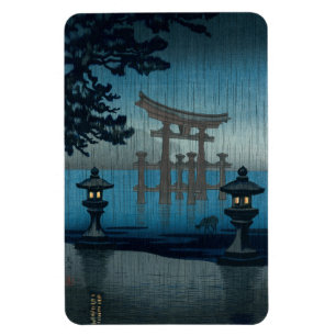 Tsuchiya Koitsu - Miyajima in the Rain Magnet