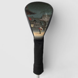 Tsuchiya Koitsu - Snow at Nezu Shrine Golf Head Cover