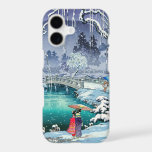 Tsuchiya Koitsu - Spring Snow at Maruyama<br><div class="desc">Spring Snow at Maruyama,  Kyoto (Haru no yuki,  Kyoto Maruyama) - Tsuchiya Koitsu,  Woodblock colour print,  1936</div>