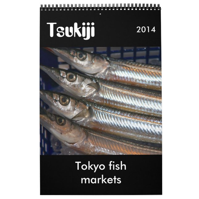 tsukiji photography 2014 calendar (Cover)