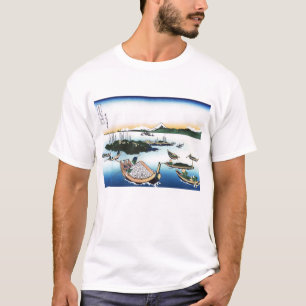 Tsukuda Island in Musashi Province T-Shirt