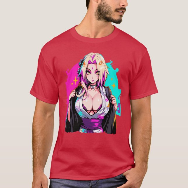 tsunade senju 5th hokage T-Shirt (Front)