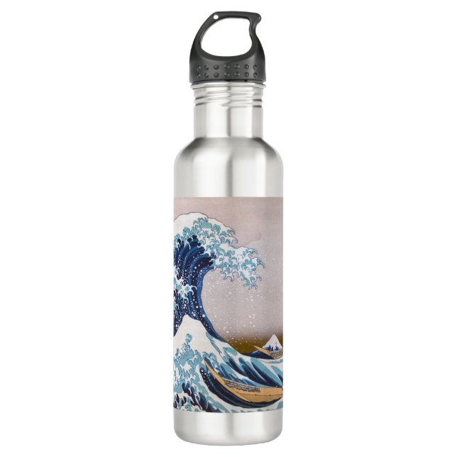 Tsunami Great Wave off Kanagawa Japan by Hokusai 710 Ml Water Bottle (Front)