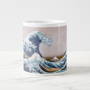 Tsunami Great Wave off Kanagawa Japan by Hokusai Large Coffee Mug
